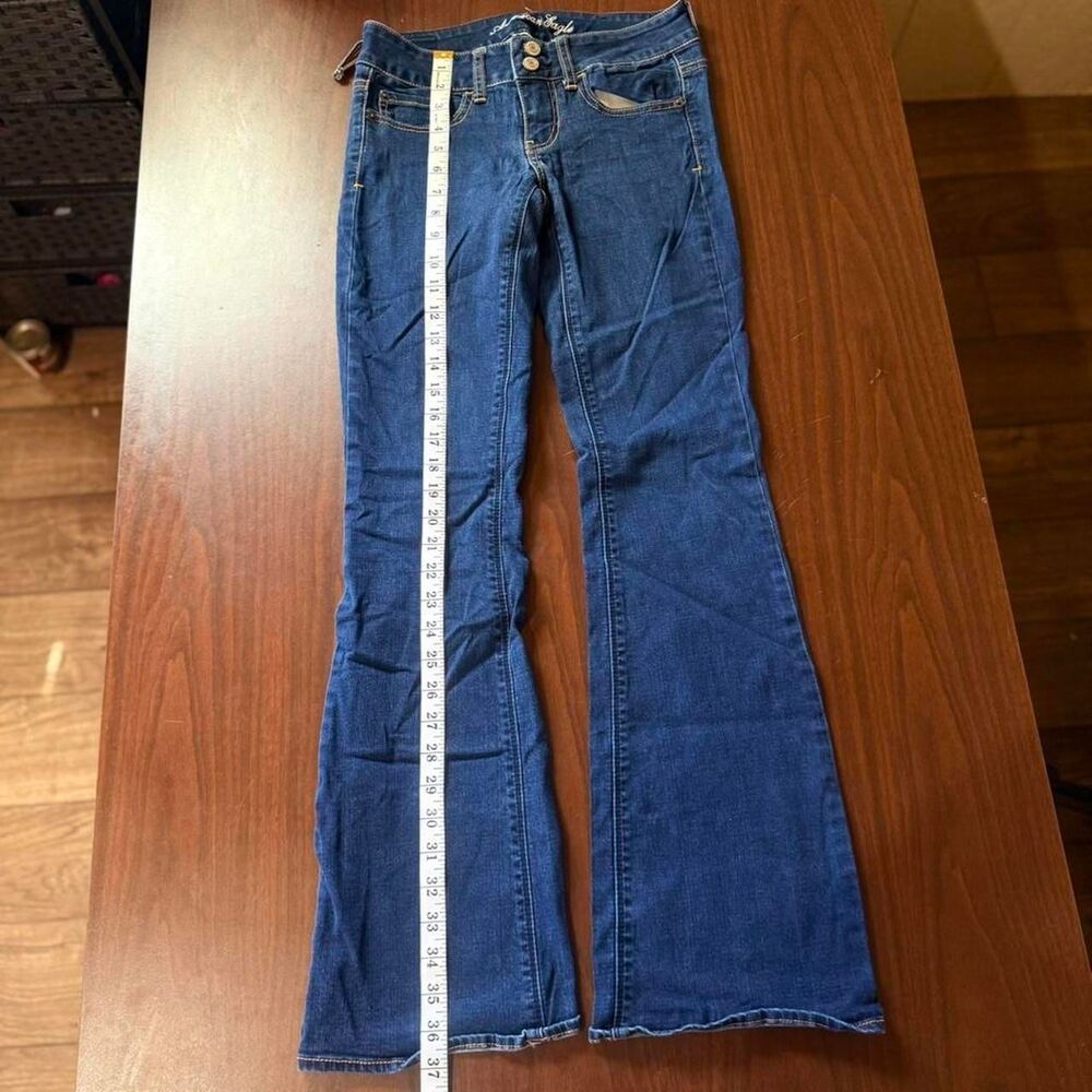 American-eagle Women's Blue and Navy Jeans